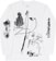 Last Resort AB Expando L/S T-Shirt - white/black - alternate