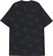 Adidas Shmoofoil All Over Print T-Shirt - black/team royal blue - reverse