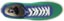 Last Resort AB VM001 - Canvas Low Top Skate Shoes - (julian smith)kelly green/klein blue - top