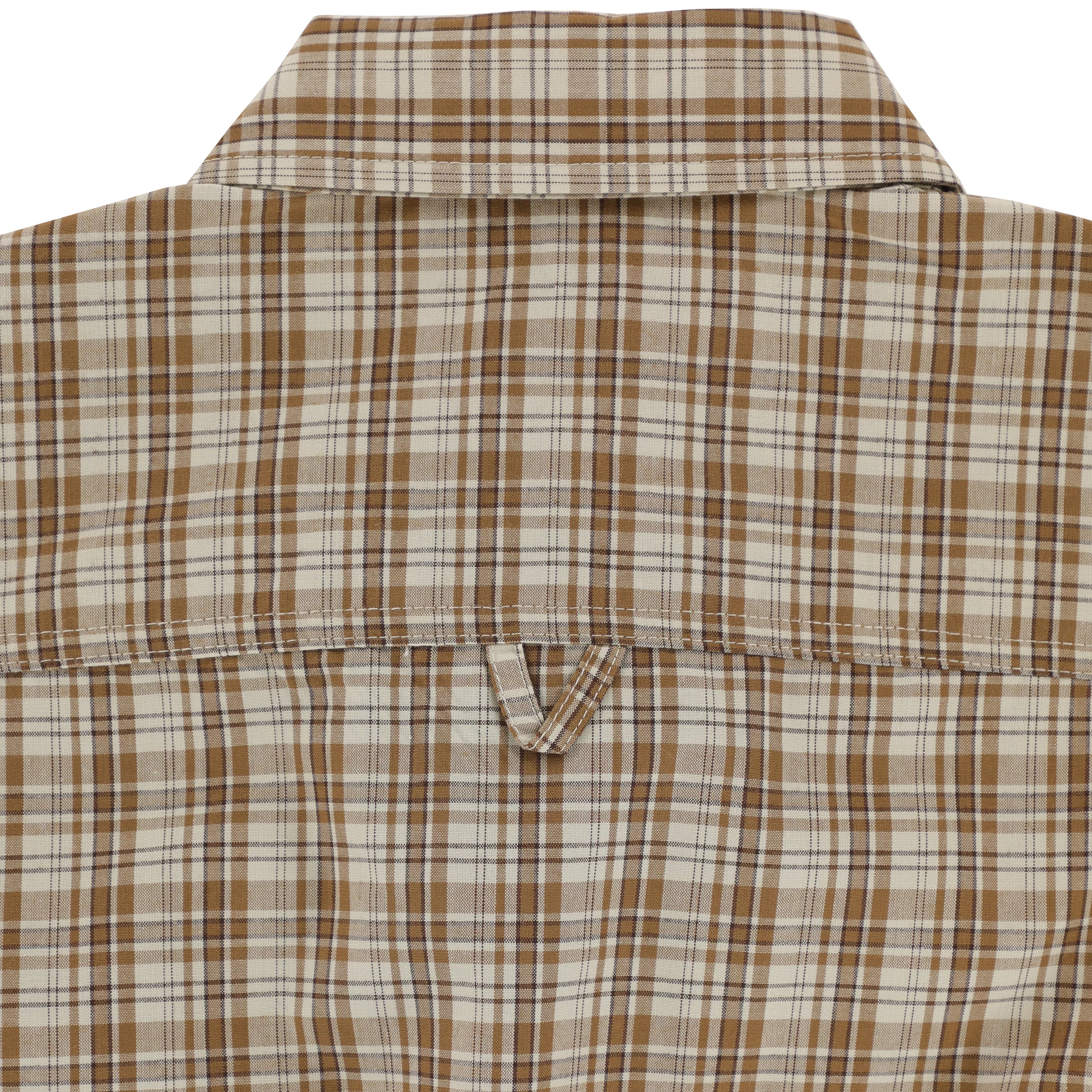 HUF H Star Plaid S/S Shirt - putty | Tactics