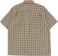 HUF H Star Plaid S/S Shirt - putty - reverse