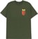 HUF Rhythms T-Shirt - hunter green - front