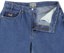 HUF Cromer Signature Jeans - stone wash indigo - open