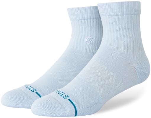 Stance Icon Quarter Sock - ice blue - view large