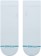 Stance Icon Quarter Sock - ice blue - front