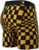 Stance Warp Check Boxer Brief - gold - reverse