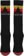 Burton Emblem Midweight Snowboard Socks - true black - front
