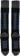 DAKINE Thinline Merino Snowboard Socks - black/blue - reverse