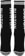 Burton Weekend Midweight Snowboard Socks 2-Pack - true black - 1 front