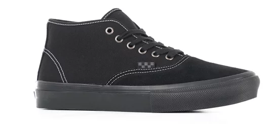 Vans Skate Authentic Mid Shoes - blackout