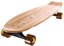 Arbor Sizzler Bamboo 30.75" Complete Cruiser Skateboard - angle