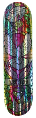 Real Ishod Holographic Cathedral 8.25 Twin Tail Shape Skateboard Deck - multi - view large