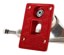 Slappy ST1 Slappy Lights Skateboard Trucks - polished/red 8.5 - base plate