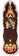 StrangeLove Anita Guest Pro 9.6 Skateboard Deck - white dip