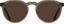 RAEN Remmy 52mm Polarized Sunglasses - ghost/vibrant brown polarized lens - front