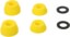 Shortys Doh Doh's Quad Pack Cones Skate Bushings (2 Truck Set) - yellow - alt 2