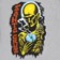 Santa Cruz Kendall Atomic L/S T-Shirt - athletic heather - reverse detail