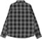 Independent Belmont Flannel Shirt - grey - reverse