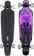 Globe Outlier 36" Complete Longboard - purple flames