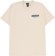 Independent ITC Stained T-Shirt - cream - front