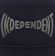 Independent Span Trucker Hat - navy/black - front detail