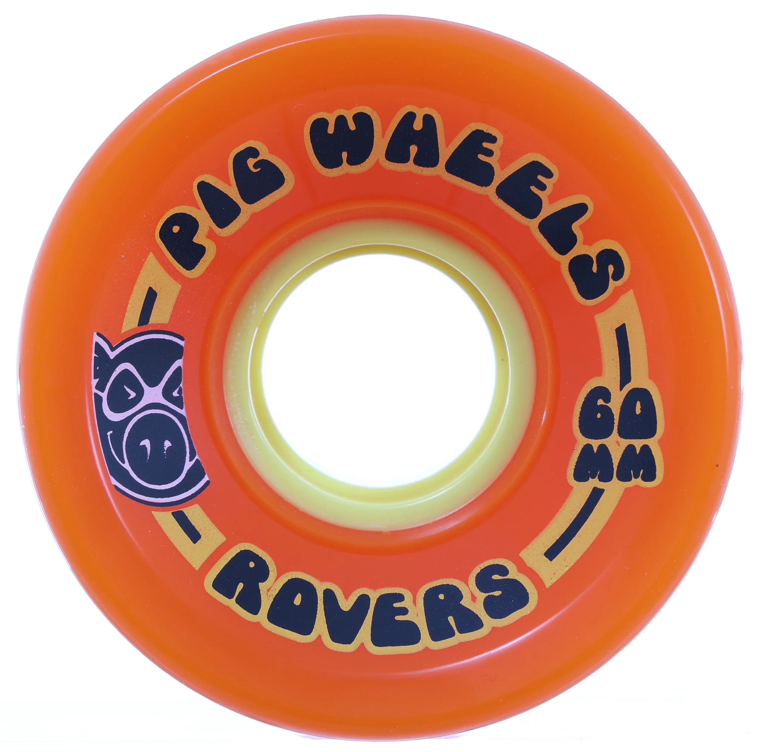 Pig Rovers Cruiser Skateboard Wheels - orange/yellow (85a