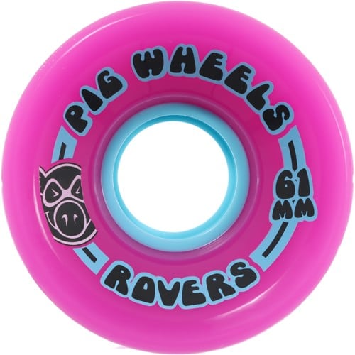 スケートボード　CHOCOLATE VENTURE PIG WHEELS Pig Rovers Cruiser Skateboard Wheels - orange/yellow (85a