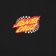 Santa Cruz Goal Flame Hoodie - black - front detail