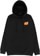 Santa Cruz Goal Flame Hoodie - black - front