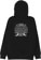 Creature Crete-Ture DIY Zip Hoodie - black - reverse
