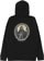Independent ITC Stained Zip Hoodie - black - reverse