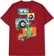 Santa Cruz Winkowski 8Ballr T-Shirt - cardinal - reverse