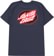 Santa Cruz True Oval Flame Dot T-Shirt - navy - reverse