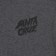 Santa Cruz Meek Concrete Slasher T-Shirt - dark grey heather - front detail