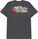 Santa Cruz Meek Concrete Slasher T-Shirt - dark grey heather - reverse