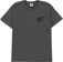Santa Cruz Meek Concrete Slasher T-Shirt - dark grey heather - front