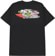 Santa Cruz Meek Concrete Slasher T-Shirt - black - reverse