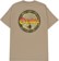Creature Fiend Crest T-Shirt - dusty brown - reverse