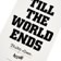Welcome Britney Spears Til The World Ends 8.5 Skateboard Deck - white dip - top close up
