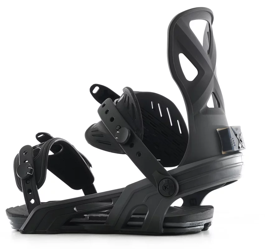 Bent Metal Anvil Snowboard Bindings 2026 - black/grey | Tactics