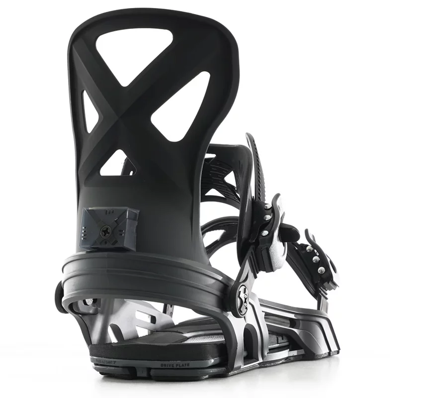 Bent Metal Anvil Snowboard Bindings 2026 - black/grey | Tactics