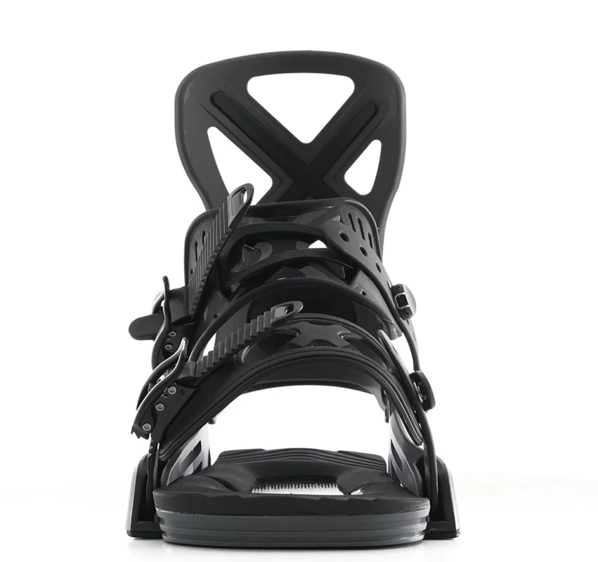 Bent Metal Anvil Snowboard Bindings 2026 - black/grey | Tactics
