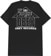 Obey House Of Obey Records T-Shirt - black - reverse