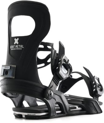 Bent Metal Bolt Snowboard Bindings 2025 - black - view large