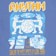 Rhythm Mystic Effects Vintage T-Shirt - cobalt - front detail
