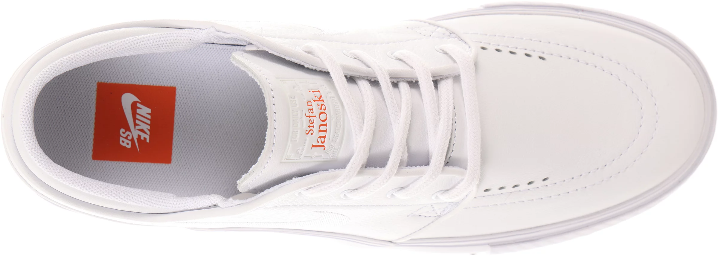 Janoski white orange deals