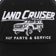 HUF Toyota Land Cruiser Parts & Service Snapback Hat - black - front detail
