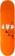 Polar Skate Co. Brady MIA 8.5 Skateboard Deck - orange