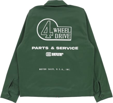 HUF Toyota Land Cruiser Parts & Service Jacket - forest green