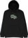 HUF Toyota Land Cruiser Sahara Rally Hoodie - black - front